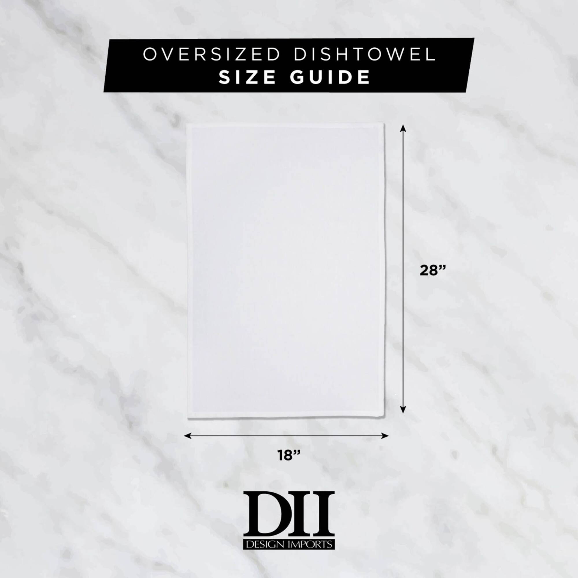 DII® Botanical Print Kitchen Textiles Dishtowel Set